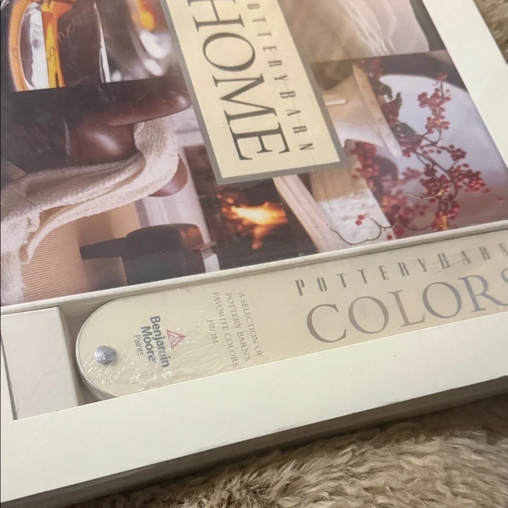 NIP Pottery Barn Home Color Collection Coffee Table Book
